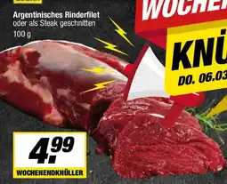 L. STROETMANN GROSSMARKT Argentinisches Rinderfilet oder als Steak Angebot