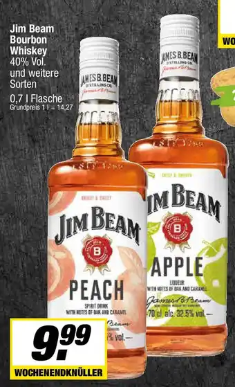 L. STROETMANN GROSSMARKT Jim Beam Bourbon Whiskey Angebot