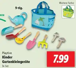 Lidl Playtive Kinder Gartenkleingeräte Angebot