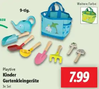 Lidl Playtive Kinder Gartenkleingeräte Angebot