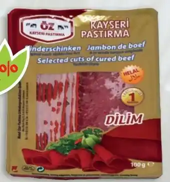 Hepsi-Markt Öz Kayseri Pastirma Angebot