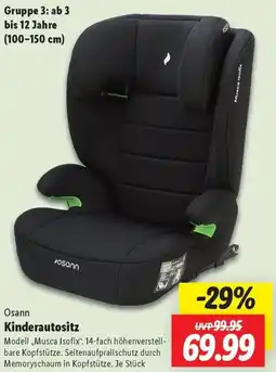 Lidl Osann Kinderautositz Angebot