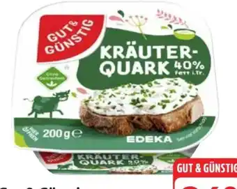 Edeka Gut & Günstig Kräuterquark Angebot