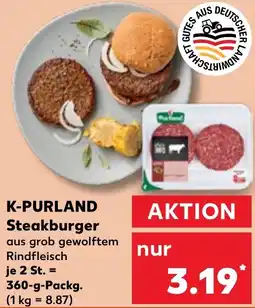 Kaufland K-PURLAND Steakburger Angebot