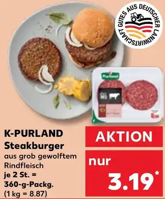 Kaufland K-PURLAND Steakburger Angebot