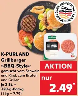 Kaufland K-PURLAND Grillburger BBQ-Style Angebot