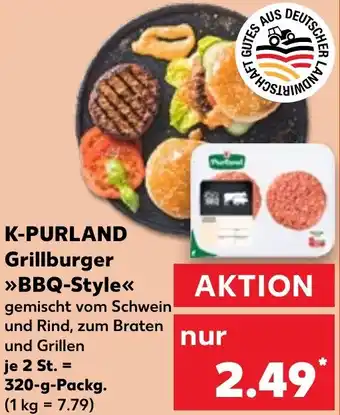 Kaufland K-PURLAND Grillburger BBQ-Style Angebot