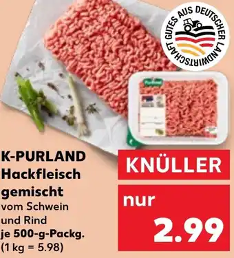 Kaufland K-PURLAND Hackfleisch gemischt Angebot