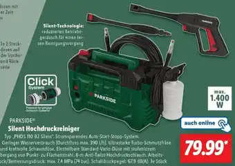 Lidl PARKSIDE Silent Hochdruckreiniger Angebot