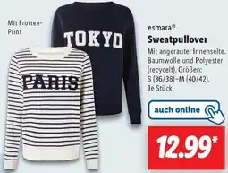 Lidl esmara Sweatpullover Angebot