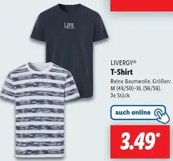 Lidl LIVERGY T-Shirt Angebot