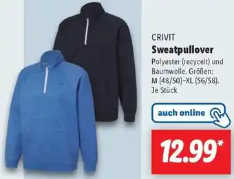 Lidl CRIVIT Sweatpullover Angebot