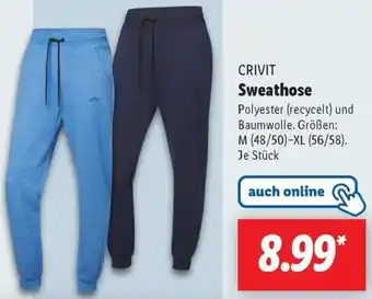 Lidl CRIVIT Sweathose Angebot