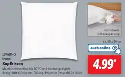 Lidl LIVARNO home Kopfkissen Angebot