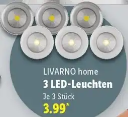 Lidl LIVARNO home 3 LED-Leuchten Angebot