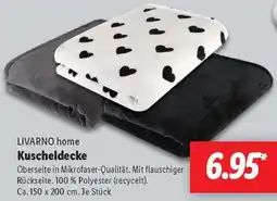 Lidl LIVARNO home Kuscheldecke Angebot