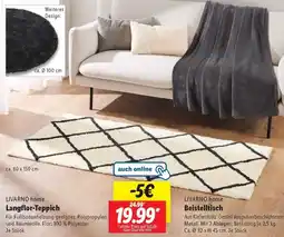 Lidl LIVARNO home Langflor-Teppich Angebot