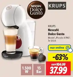 Lidl KRUPS Nescafé Dolce Gusto Angebot