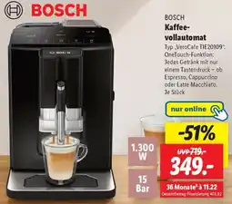 Lidl BOSCH Kaffeevollautomat Angebot