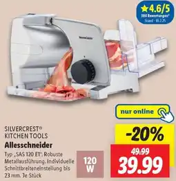 Lidl SILVERCREST KITCHEN TOOLS Allesschneider Angebot