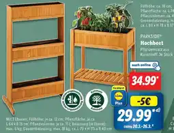 Lidl PARKSIDE Hochbeet Angebot