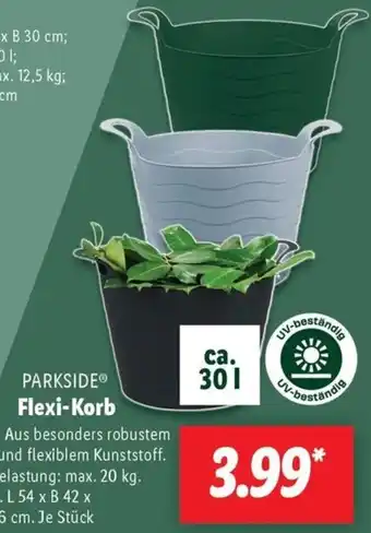 Lidl PARKSIDE Flexi-Korb Angebot