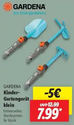 Lidl GARDENA Kinder Gartengerät klein Angebot