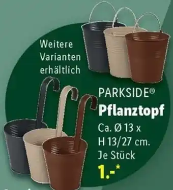 Lidl PARKSIDE Pflanztopf Angebot