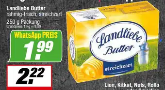 L. STROETMANN GROSSMARKT Landliebe Butter Angebot