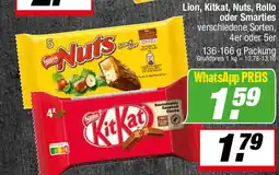 L. STROETMANN GROSSMARKT Lion, Kitkat, Nuts, Rollo oder Smarties Angebot