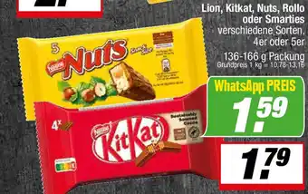 L. STROETMANN GROSSMARKT Lion, Kitkat, Nuts, Rollo oder Smarties Angebot