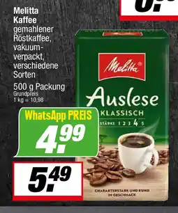 L. STROETMANN GROSSMARKT Melitta Kaffee Angebot