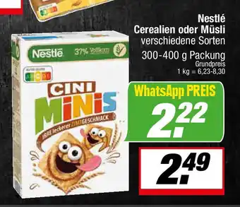 L. STROETMANN GROSSMARKT Nestlé Cerealien oder Müsli Angebot