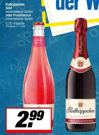 L. STROETMANN GROSSMARKT Rotkäppchen Sekt oder Fruchtsecco Angebot