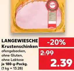 Kaufland LANGEWIESCHE Krustenschinken Angebot