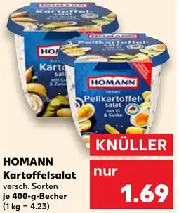 Kaufland HOMANN Kartoffelsalat Angebot