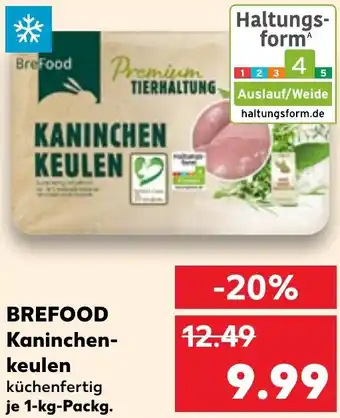 Kaufland BREFOOD Kaninchen- keulen Angebot