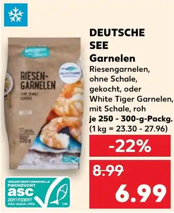 Kaufland DEUTSCHE SEE Garnelen Angebot