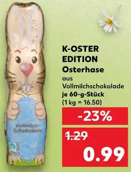 Kaufland K-OSTER EDITION Osterhase Angebot