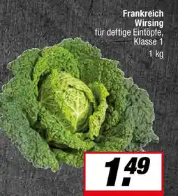 L. STROETMANN GROSSMARKT Frankreich Wirsing Angebot