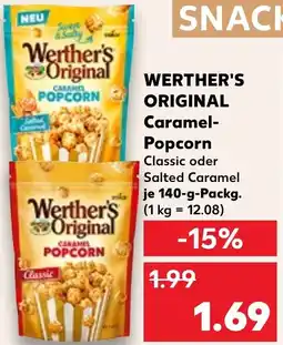 Kaufland WERTHER'S ORIGINAL Caramel- Popcorn Angebot