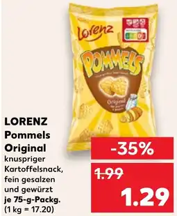 Kaufland LORENZ Pommels Original Angebot