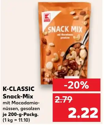 Kaufland K-CLASSIC Snack-Mix Angebot