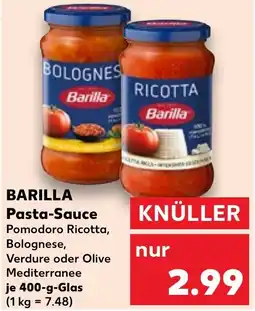 Kaufland BARILLA Pasta-Sauce Angebot