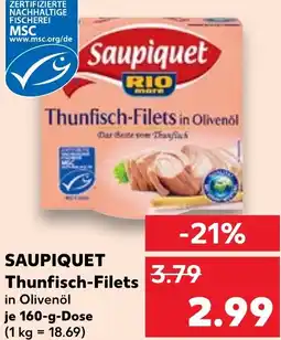 Kaufland SAUPIQUET Thunfisch-Filets Angebot