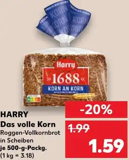 Kaufland HARRY Das volle Korn Angebot