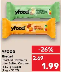 Kaufland YFOOD Riegel Angebot