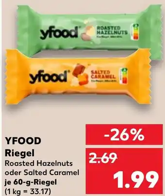 Kaufland YFOOD Riegel Angebot