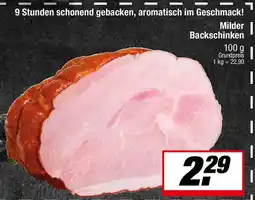 L. STROETMANN GROSSMARKT Milder Backschinken Angebot