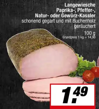 L. STROETMANN GROSSMARKT Langewiesche Paprika-, Pfeffer-, Natur- oder Gewürz-Kassler Angebot